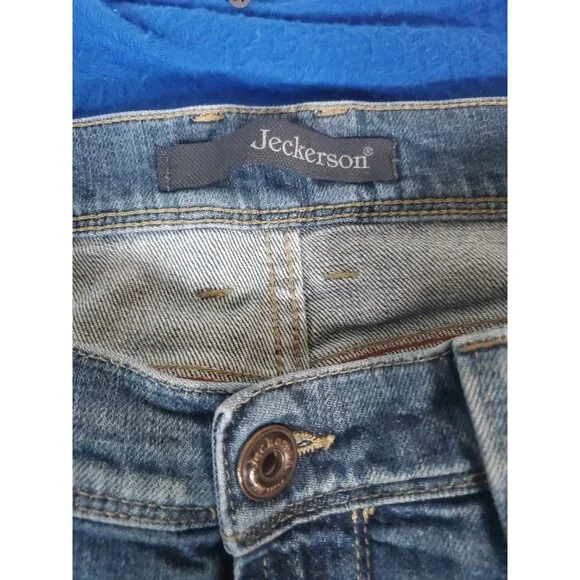 Jeckerson Vintage Slim Fit Boot Cut Denim Jeans Pants Men's Size 40 Jupa79ff - Picture 16 of 16